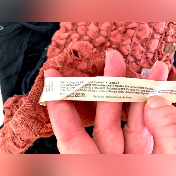 Free People Bralette Lace x2 - Picture 6 of 6